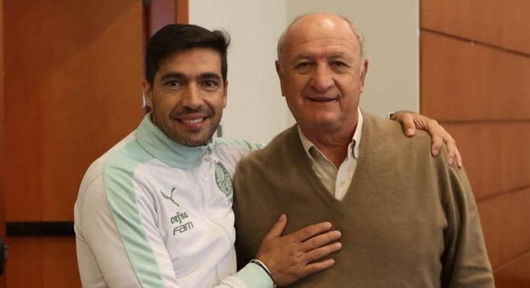 Abel e Felipão são dois dos maiores técnicos da história do Palmeiras