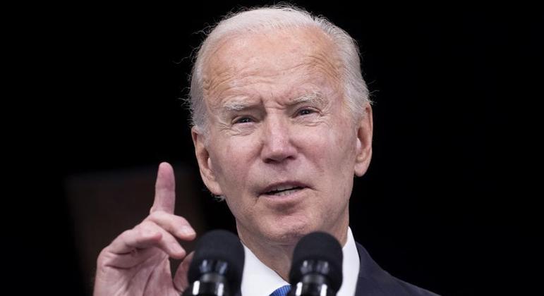 Presidente dos EUA, Joe biden alerta Moscou sobre o uso de armas nucleares contra a Ucrânia MICHAEL REYNOLDS/EFE