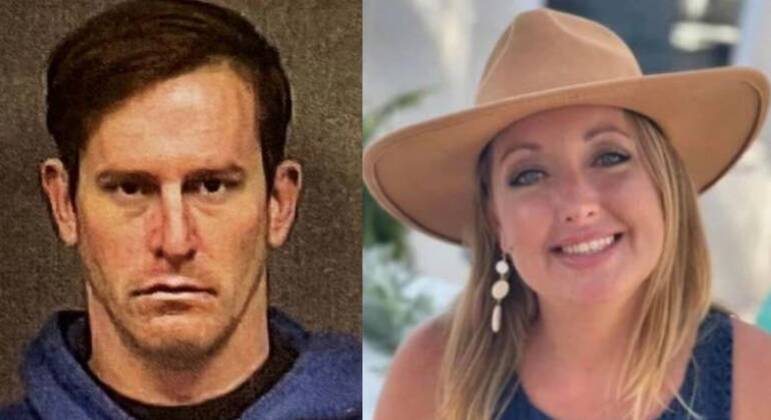 Marcus Spanevelo é acusado de matar Cassie Carli, sua ex-mulher, e ocultar o corpo REPRODUÇÃO FACEBOOK/SANTA ROSA COUNTY SHERIFF'S OFFICE FL