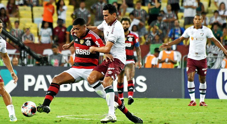 Fluminense x Flamengo pela primeira fase do Campeonato Carioca MAILSON SANTANA / FLUMINENSE FC